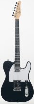 TL Style Lightweight Solid Body Electric Guitar, Black