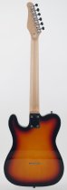 TL Style Lightweight Solid Body Electric Guitar, Tobacco Sunburst