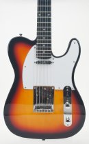 TL Style Lightweight Solid Body Electric Guitar, Tobacco Sunburst