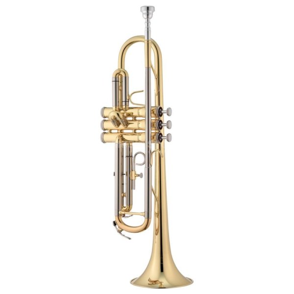 4.8" Bb Pocket Trumpet, lacquered Brass