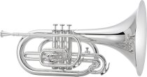 1000 Series Marching Mellophone with Case, Silver