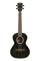 All Solid Salt & Pepper Doghair Mahogany Tenor Ukulele With Bag