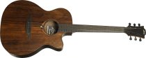 Auditorium Cutaway Acoustic / Electric Guitar With Padded Cover, Satin Open Pore