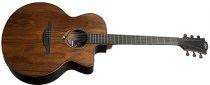 Jumbo Cutaway Acoustic / Electric Guitar With Padded Cover, Satin Open Pore