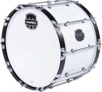 Quantum Mark II Marching Bass Drum - 14″ x 22″, Gloss White