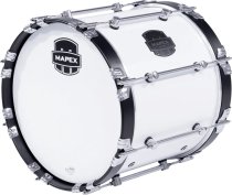 Quantum Mark II Marching Bass Drum - 14″ x 16″, Gloss White