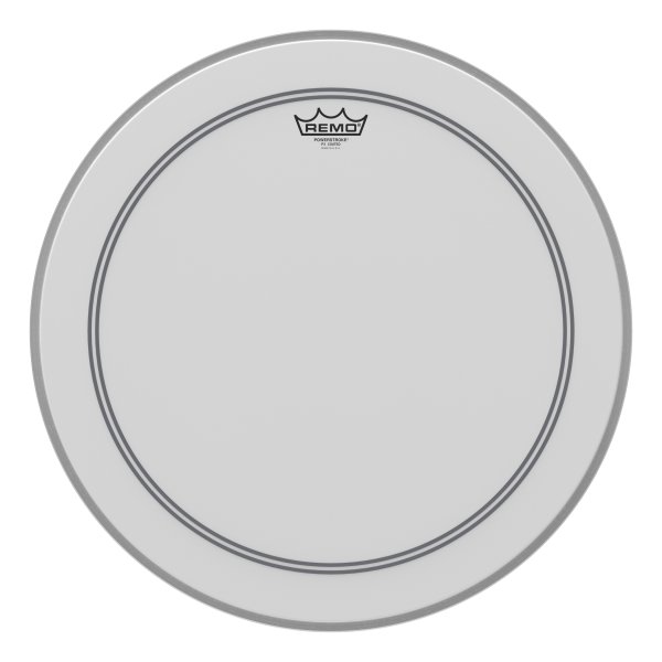 20" Powerstroke P3 Coated Bass Drum Head With Falam Patch