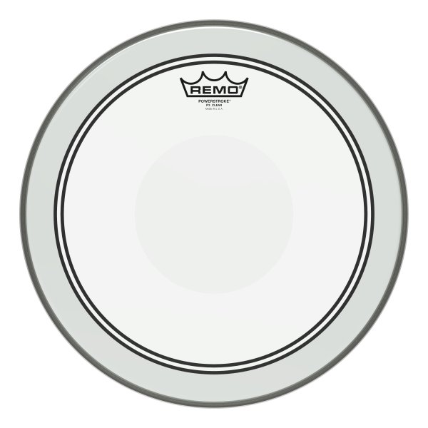 Powerstroke® P3 Clear Drumhead - Top Clear Dot, 14"