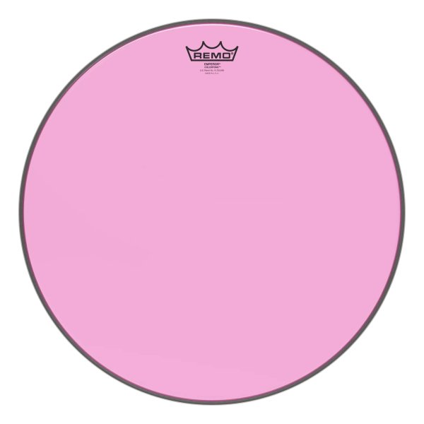 18" Emperor Colortone Pink Drumhead