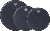 Emperor Black Suede Tom Drum Head Pack (10″, 12″ ,14″)