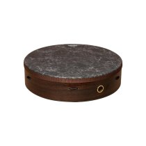 16″ x 4″ Bodhran Fiberskyn Head Brown Shell