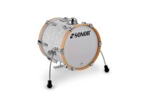 14” x 13” Bass Drum With Mount, Maple White Pearl