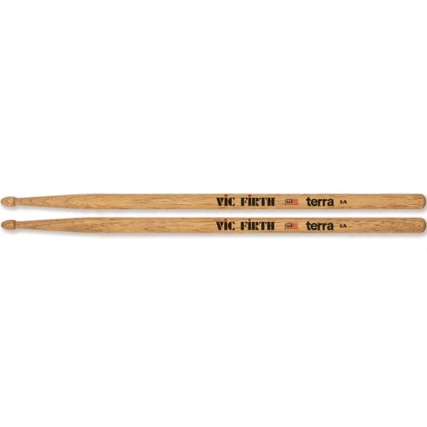 American Classic 5AT Terra Series Drumsticks, Wood Tip