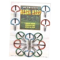 Ozark Jaw Harp Display Card