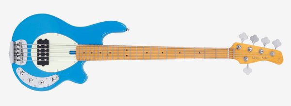 Marcus Miller Z3 5-String Electric Bass, Blue