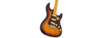 Larry Carlton S5 Electric Guitar, 3 Tone Sunburst