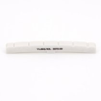 TUSQ XL 7.25" Radius Slotted Nut Slab, White