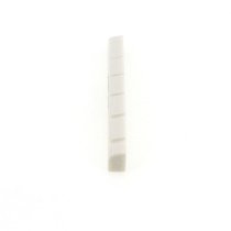 TUSQ XL 7.25" Radius Slotted Nut Slab, White