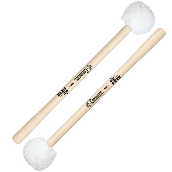 MB1S Corpsmaster Small Puff Marching Bass Drum Mallets