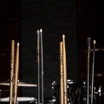 Z Custom LE Drumstick Collection 5A Black Chroma, Wood Tip