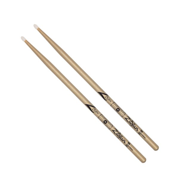 Z Custom LE Drumstick Collection 5A Gold Chroma, Nylon Tip