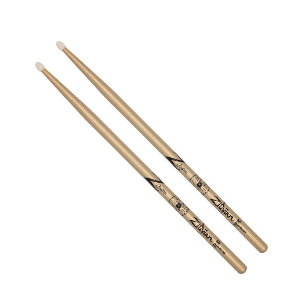 Z Custom LE Drumstick Collection 5B Gold Chroma, Nylon Tip