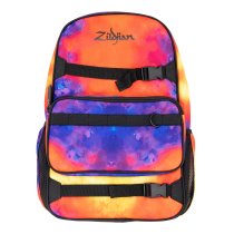 Student Backpack Stick Bag, Orange, Blue & Yellow