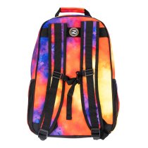 Student Backpack Stick Bag, Orange, Blue & Yellow