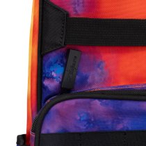 Student Backpack Stick Bag, Orange, Blue & Yellow