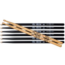 American Classic 5B Drumsticks With Black Finish & Free Pair Of 5BT Terra (4-Pair Value Pack)