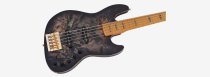 Marcus Miller V10 5-String Electric Bass With Hardshell Case, Transparent Black Satin