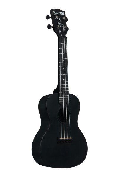 Black Sand Concert Waterman Ukulele