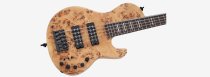 Marcus Miller F10 5-String Electric Bass With Hard Case, Natural Satin