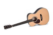 Left-Handed Solid Rosewood Acoustic Guitar, Natural