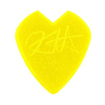 Kirk Hammett Jazz III Pick Yellow Glitter (6-Pack)