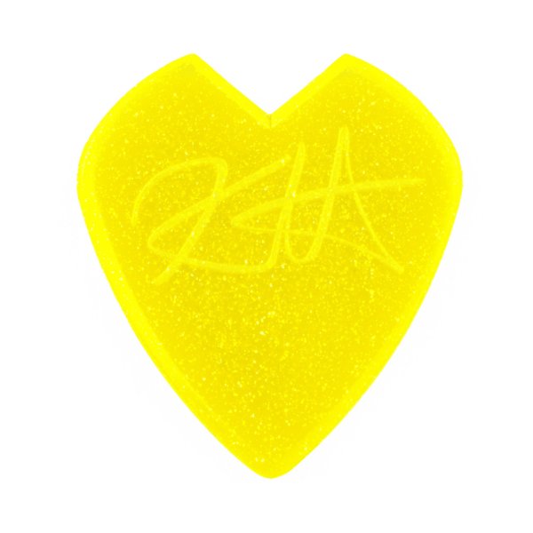 Kirk Hammett Jazz III Pick Yellow Glitter (24-Pack)