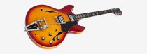 Larry Carlton H7T Electric Guitar, Cherry Sunburst