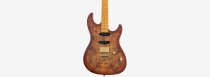 Larry Carlton S10 HSS Electric Guitar, Natural Burst