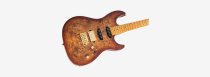 Larry Carlton S10 HSS Electric Guitar, Natural Burst