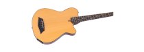 Mahogany Body 4-string Acoustic/Electric Bass, Natural