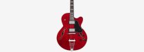 Larry Carlton Hollowbody Electric Guitar, See Through Red