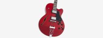 Larry Carlton Hollowbody Electric Guitar, See Through Red