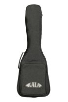 Solid Body Electric Striped Ebony Tenor Ukulele With Bag