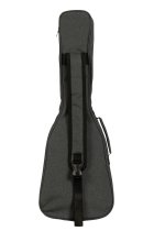 Solid Body Electric Striped Ebony Tenor Ukulele With Bag