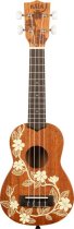 Gardenia Brighamii Soprano Mahogany Ukulele With Bag