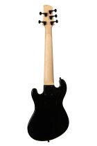 Solid Body 5-String Jet Black Fretted U-BASS