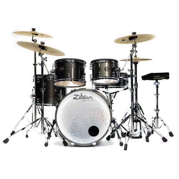 Alchem-E 5-Piece Electronic Drum Kit, Gold