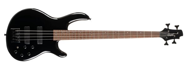 C4 Deluxe Artisan Series 4-String Electric Bass, Black