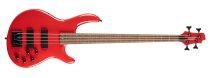 C4 Deluxe Artisan Series 4-String Electric Bass, Candy Red