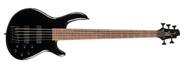 C5 Deluxe Artisan Series 5-String Electric Bass, Black